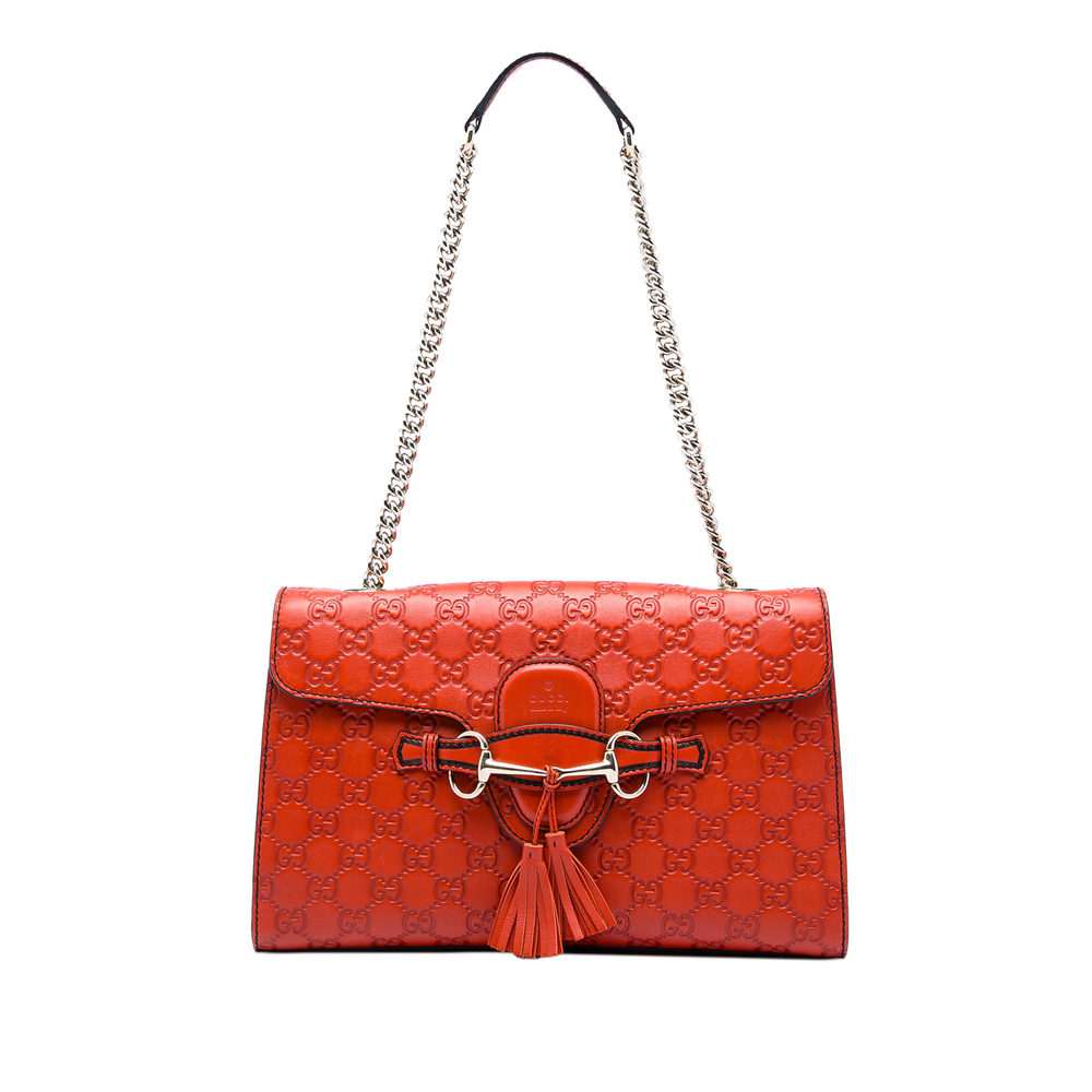 Pre-Loved Gucci Medium Guccissima Emily Shoulder Bag